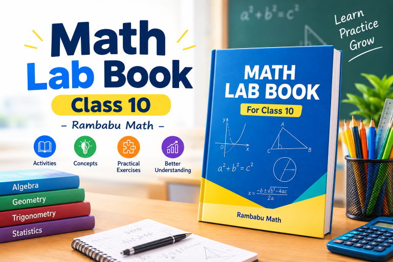 Math Lab Book:  From- Rambabu Math