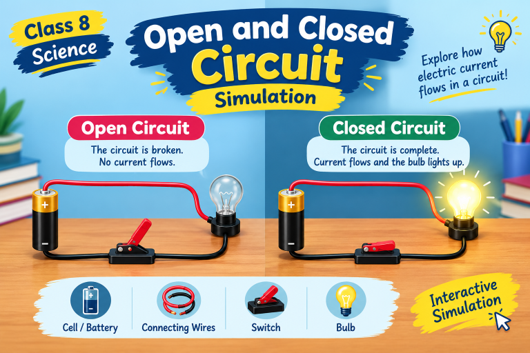 Open and Closed Circuit Class 8
